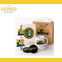 The Collegiate Send-Off Collection personalized college gift set