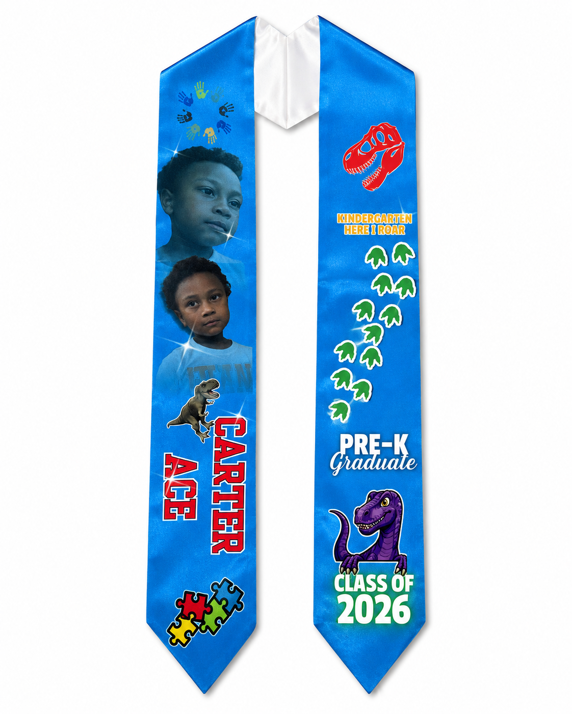 Custom Child Size Graduation Stole