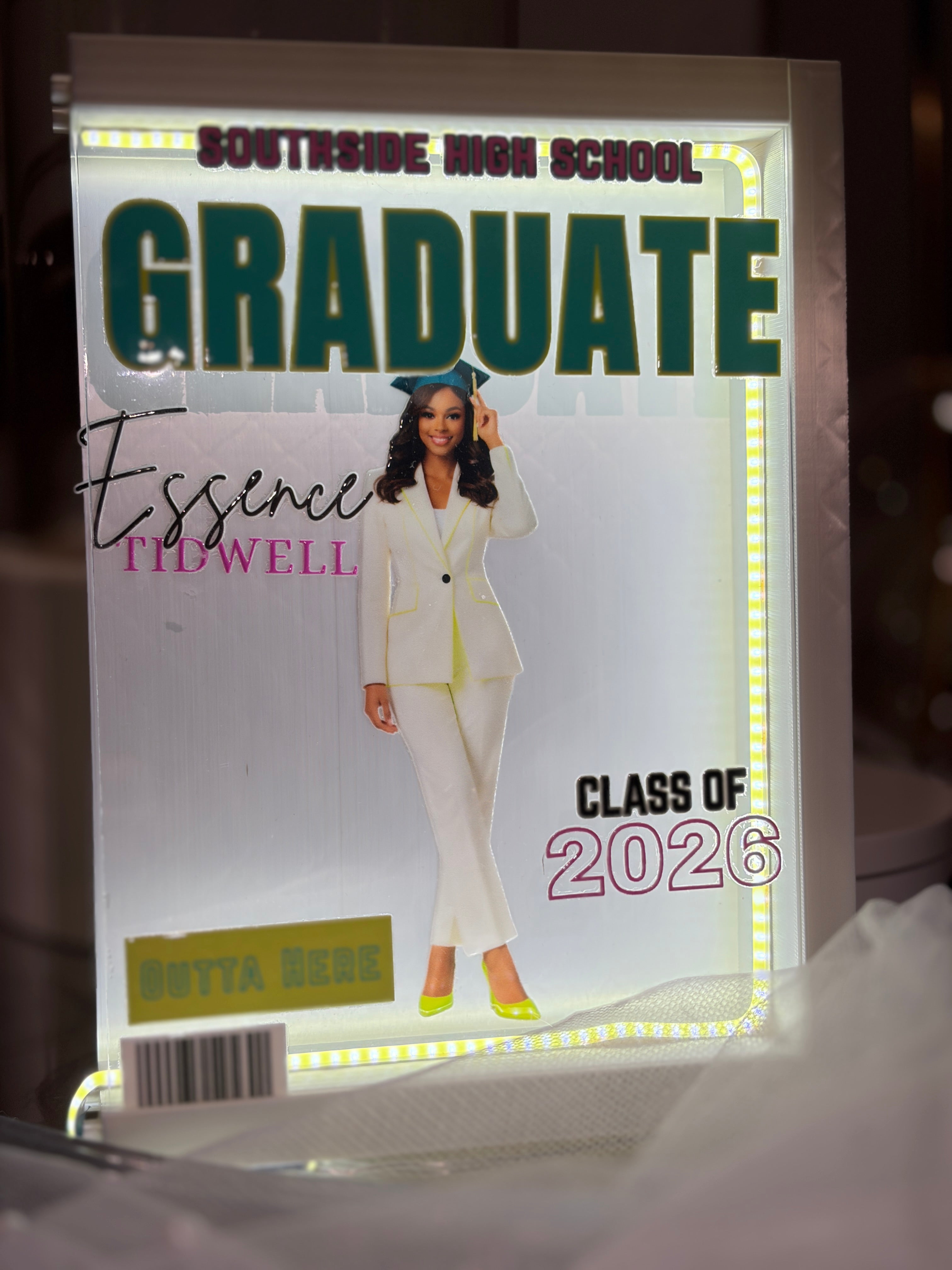 Custom 5x7 Magazine Style Photo Box