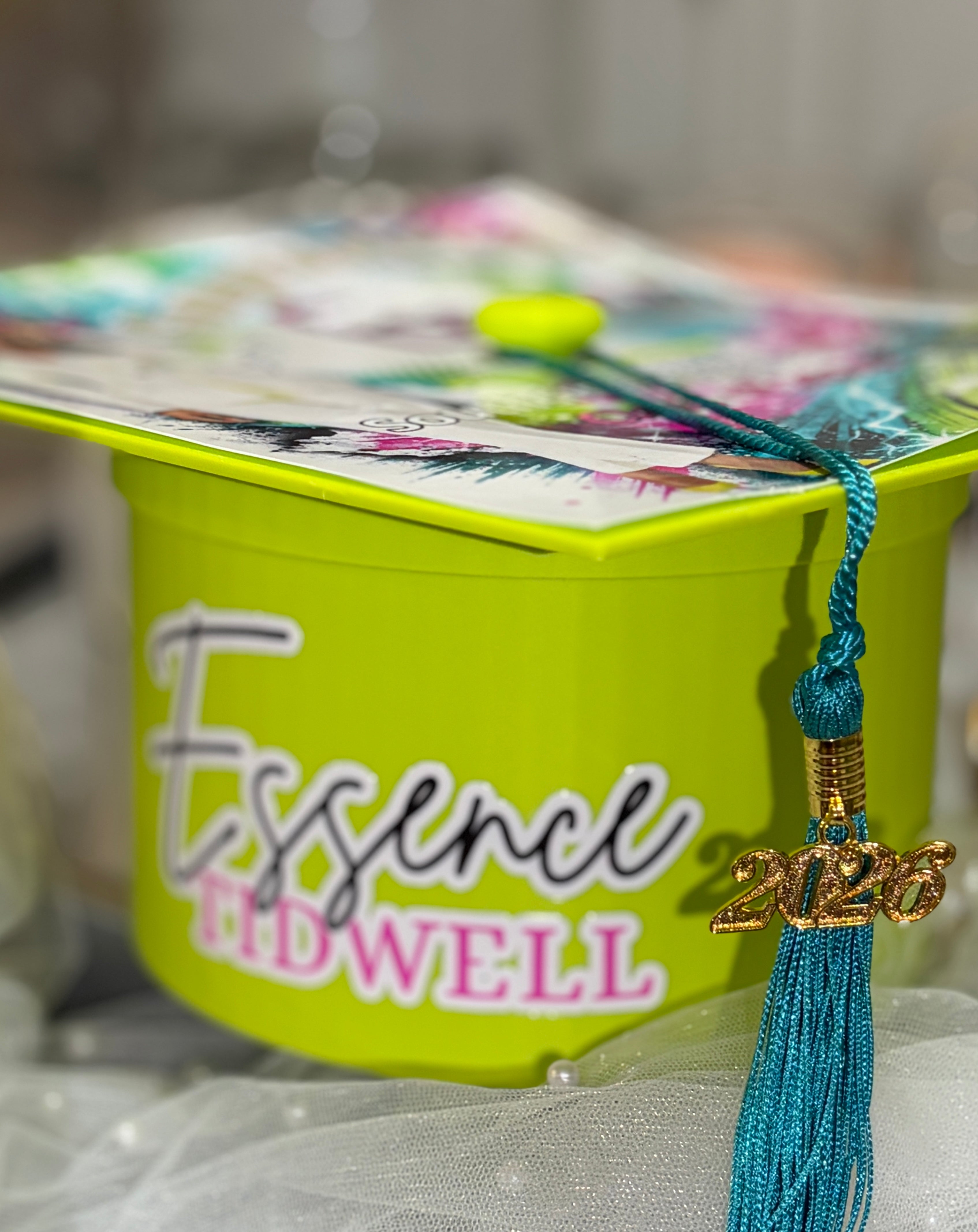 Custom Graduation Cap Money Box