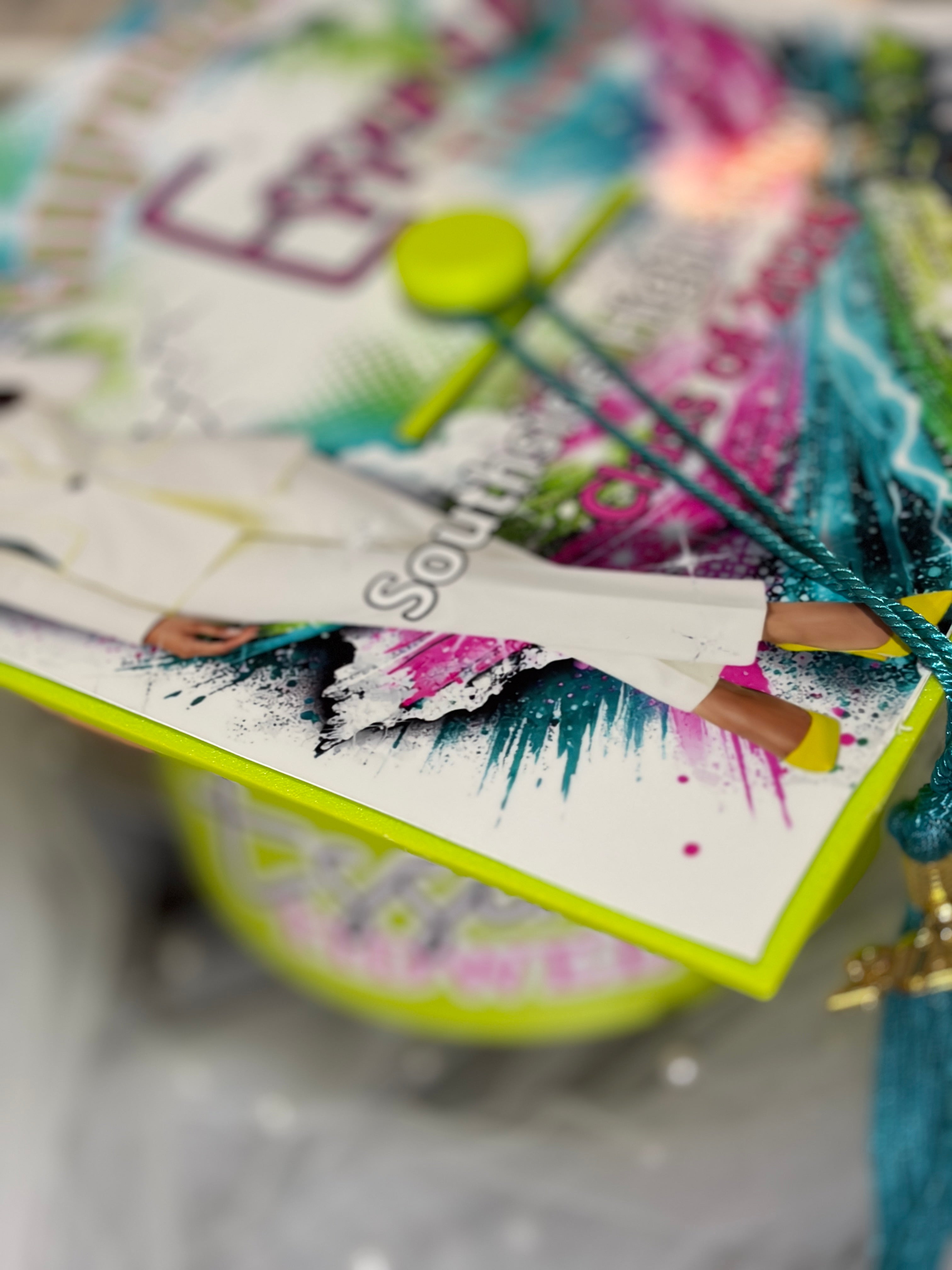 Custom Graduation Cap Money Box
