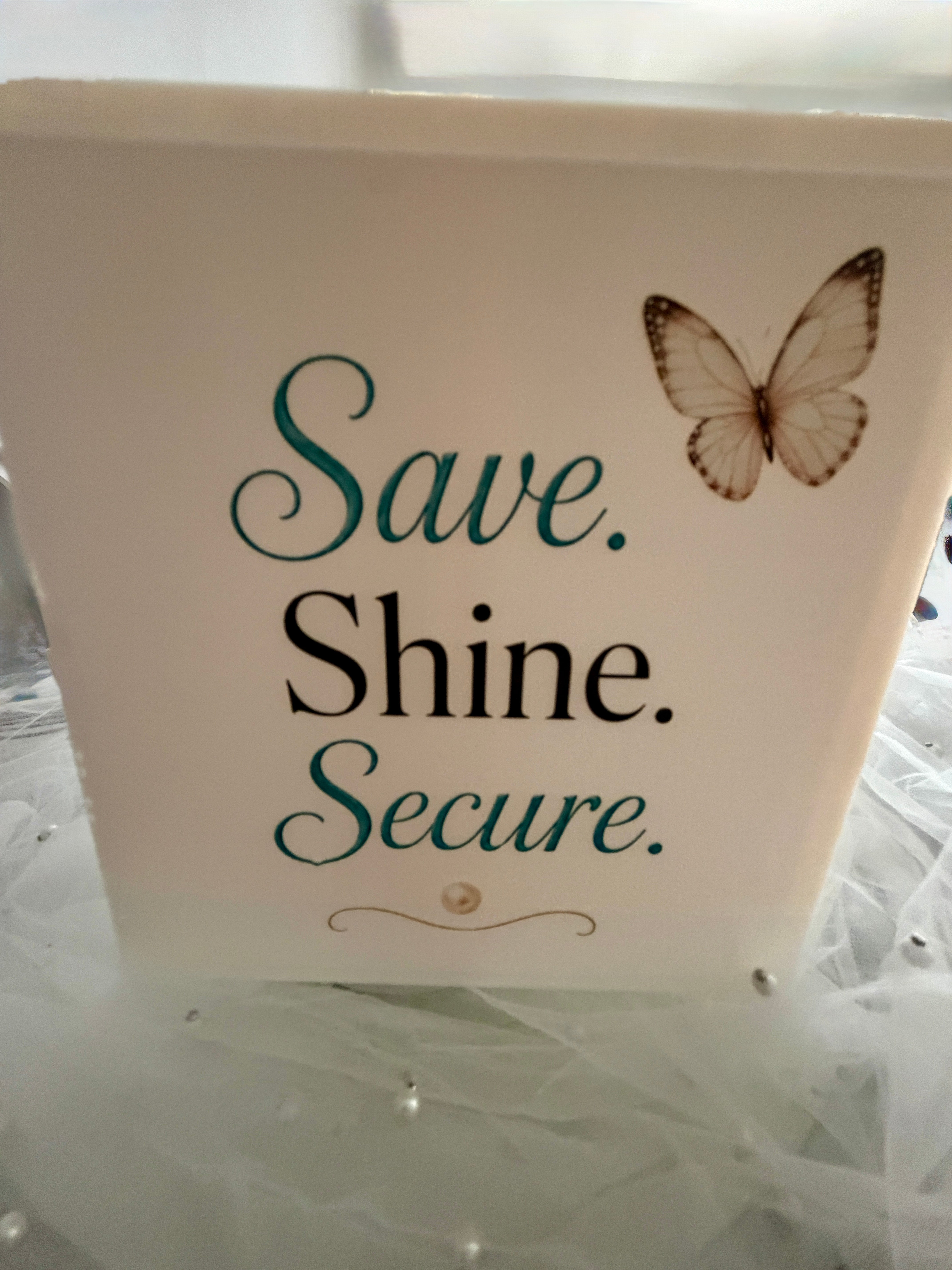 Personalized Savings Smash Box