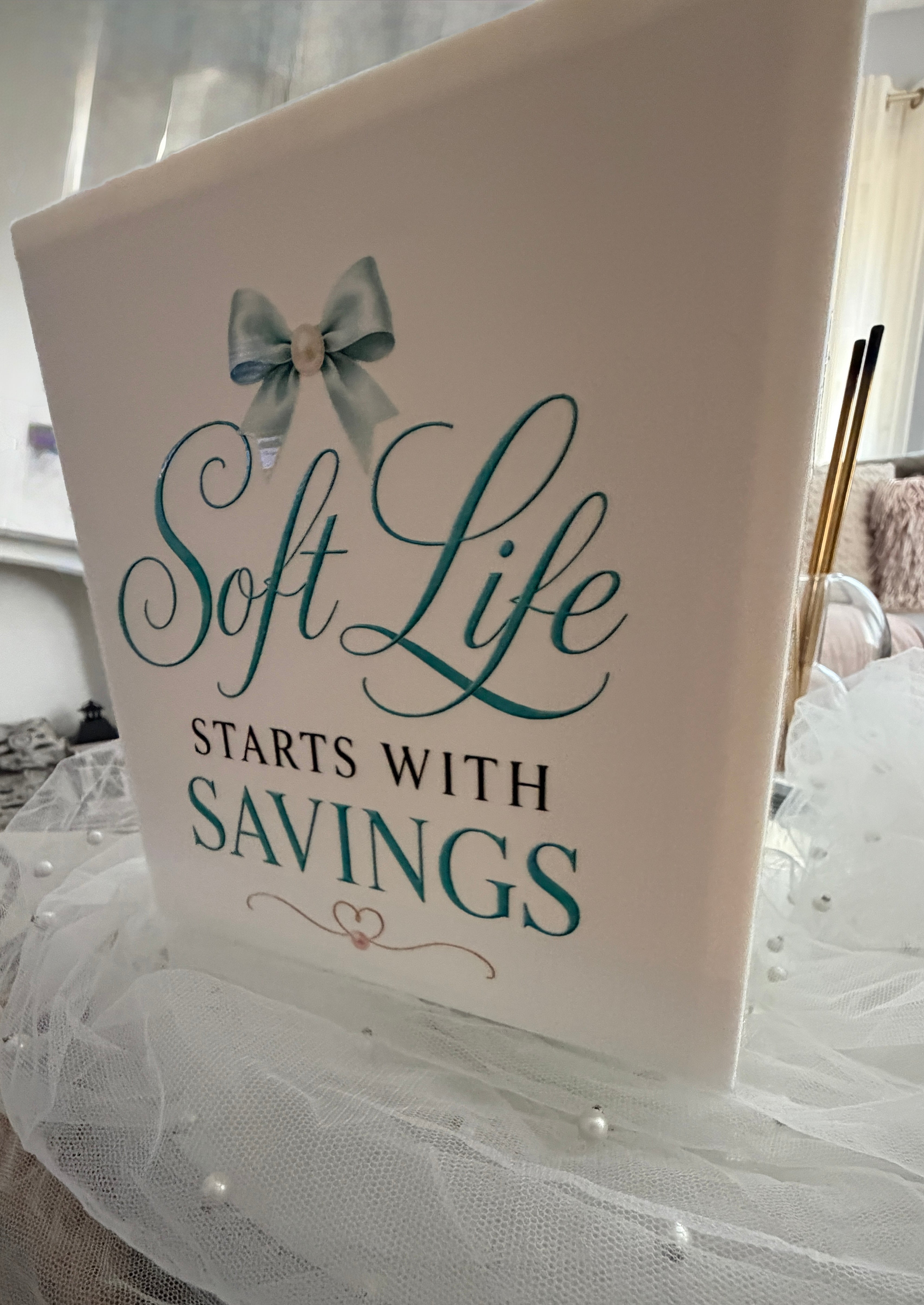 Personalized Savings Smash Box