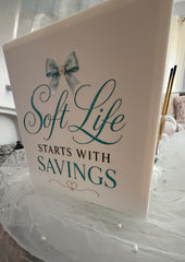 Personalized Savings Smash Box