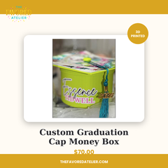 Custom Graduation Cap Money Box