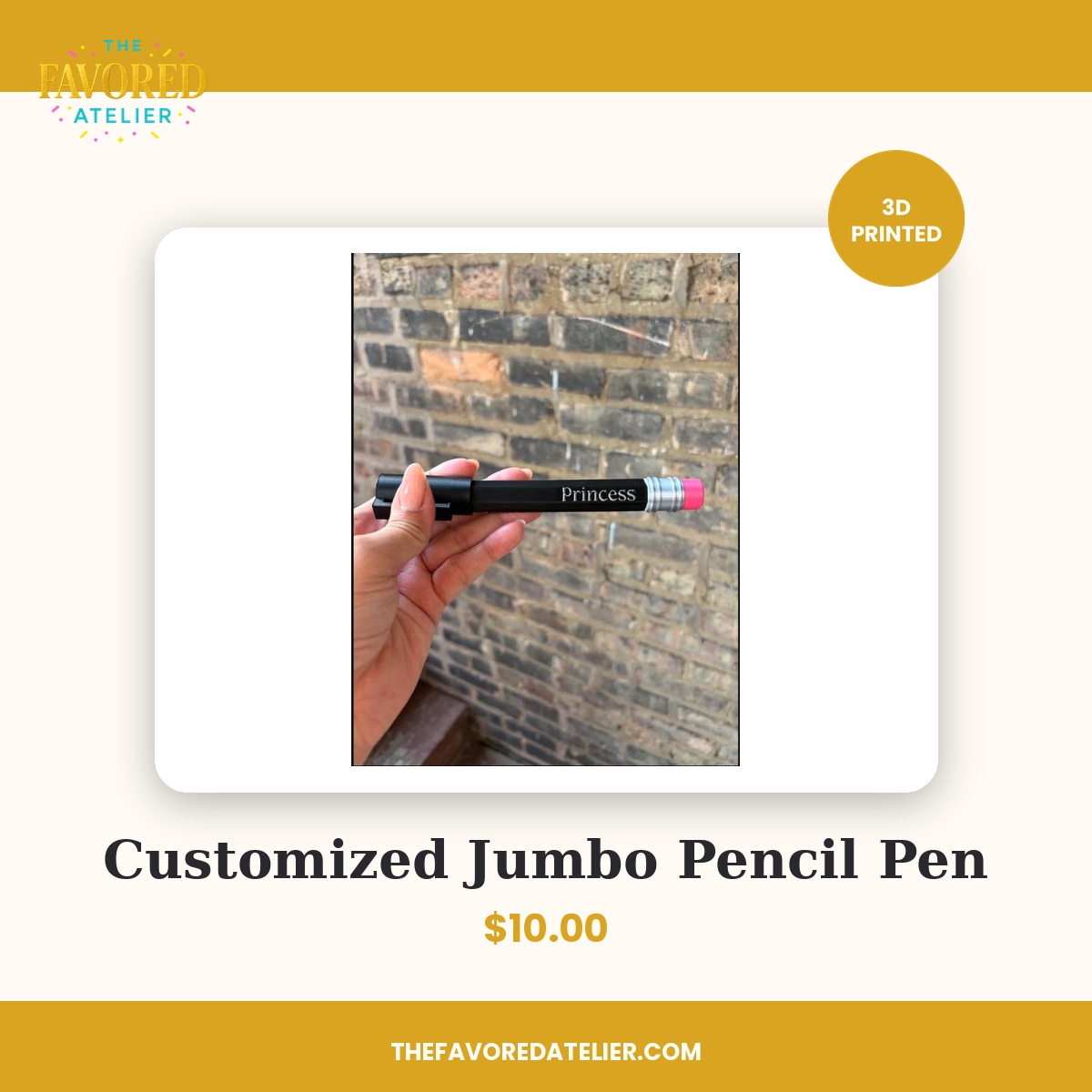 Customized Jumbo Pencil Pen